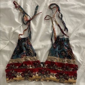 Boho style bralette